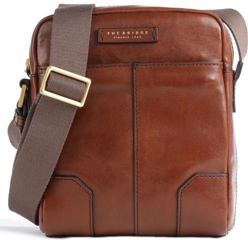 The Bridge - Vespucci - Crossbody Tas - Bruin - Leer