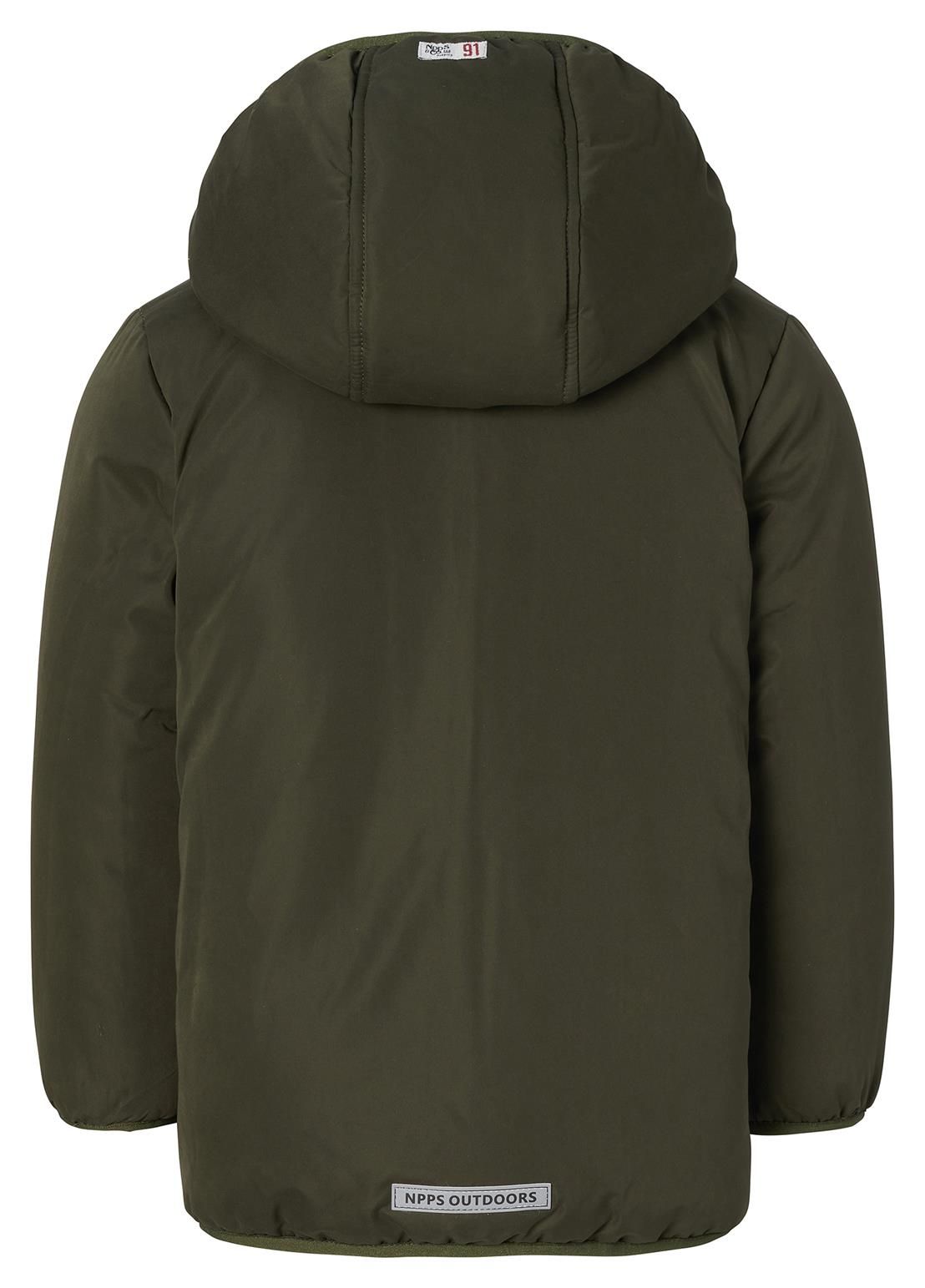 Noppies Kids Winterjas Hoyos - Reversible - Forest Night