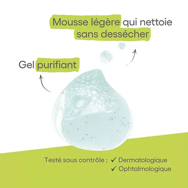 A-Derma Biology AC Gel Moussant Nettoyant Purifiant 200 ml