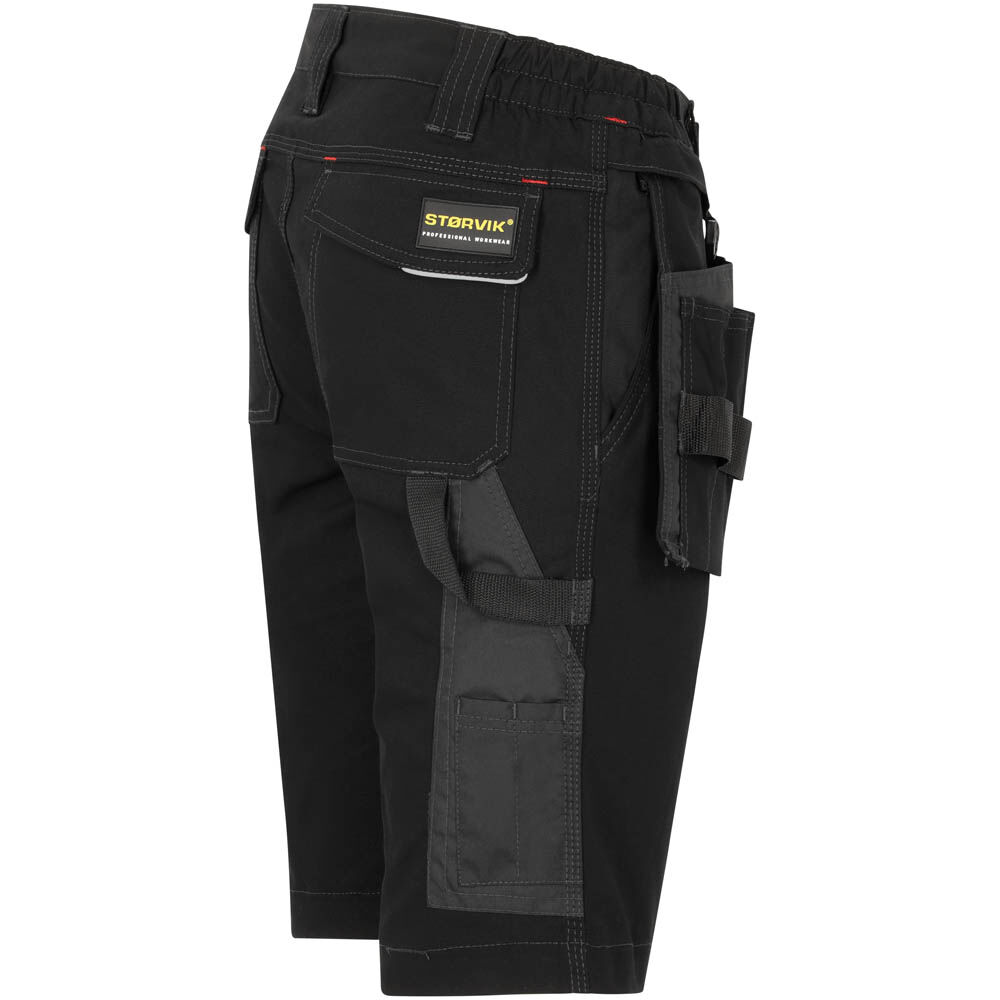 Störvik Thijs - Korte Werkbroek - Zwart - S