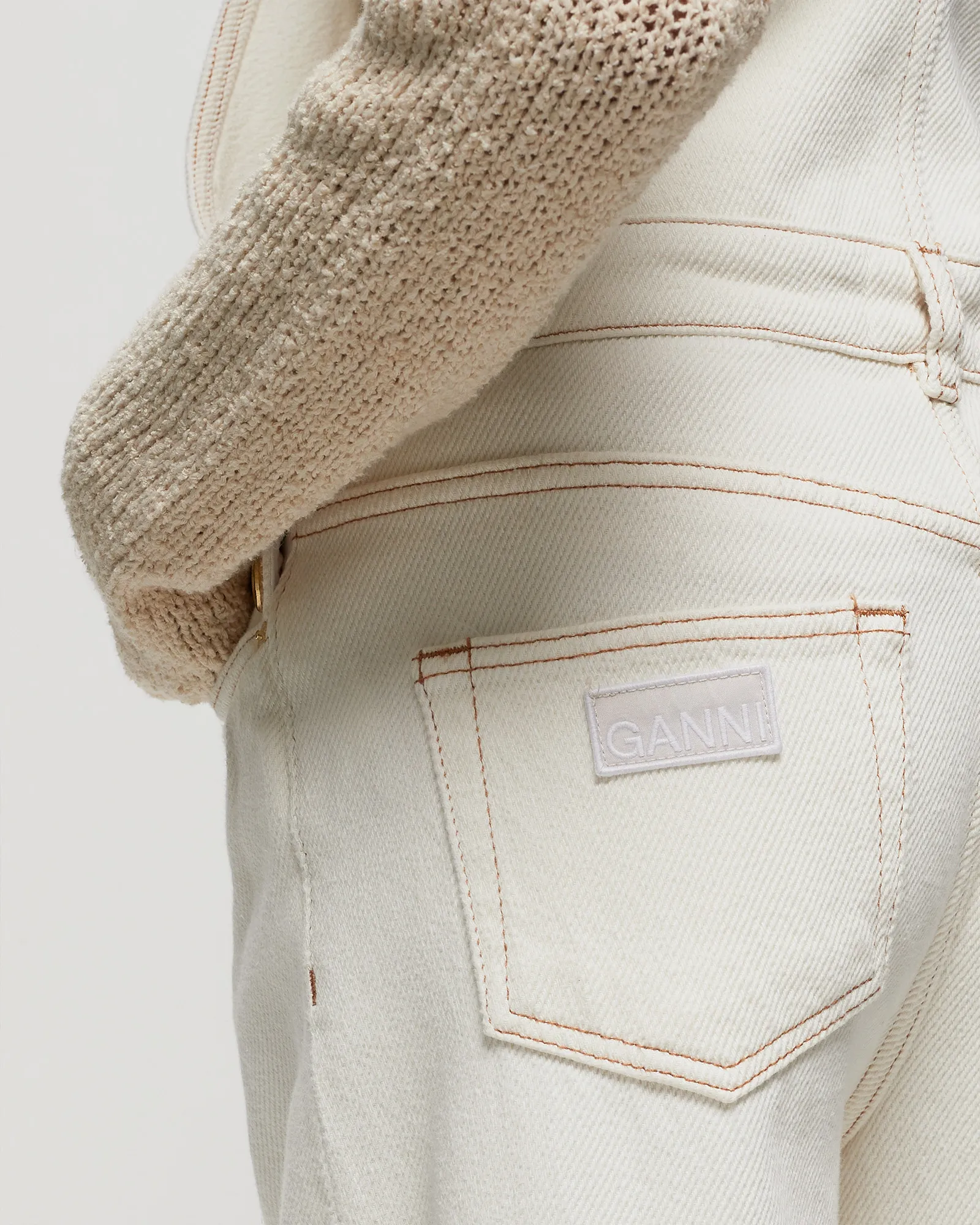 Ganni Heavy Denim Overalls