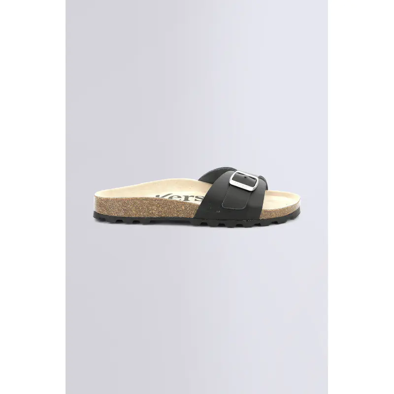 KICK EYRA NOIR MULES Cuir Femme