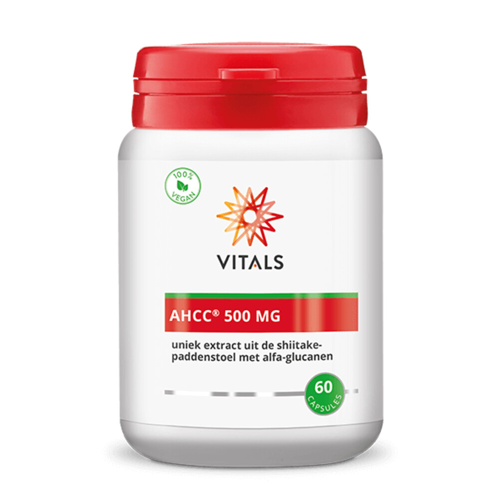 Vitals AHCC 500mg60 capsules