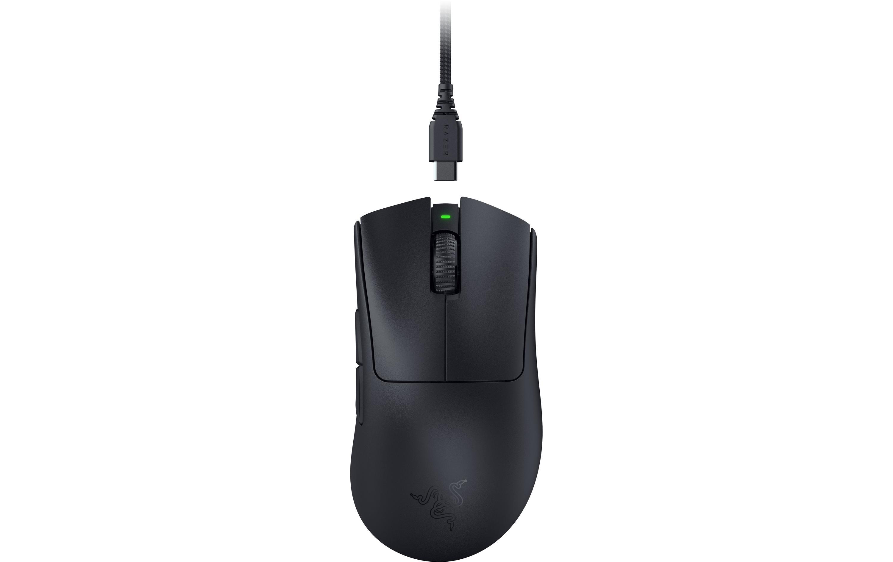 Gaming-Maus Deathadder V3 Pro + HyperPolling<br>Extrem leichte Gaming-Maus mit leistungsvoller Performance