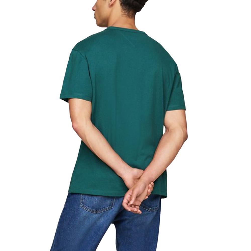 Tommy Hilfiger T-shirt Bleu Homme Tommy Hilfiger Badge