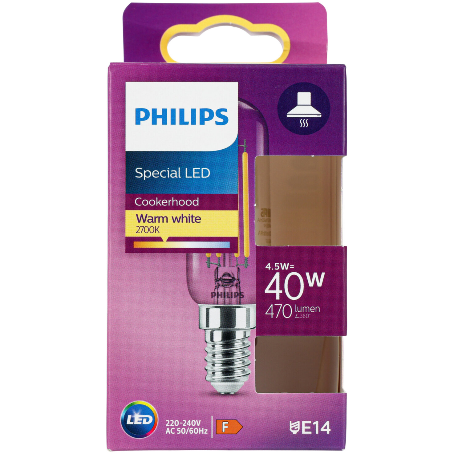 Philips LED-Tropfen E14 warmweiss 4.5 W