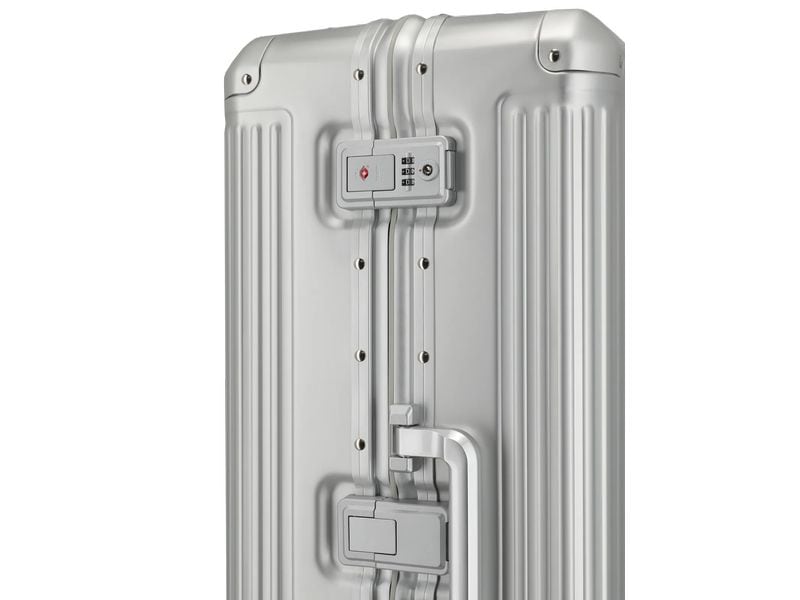 travelite Next 4w Trunk L Silber Reisekoffer