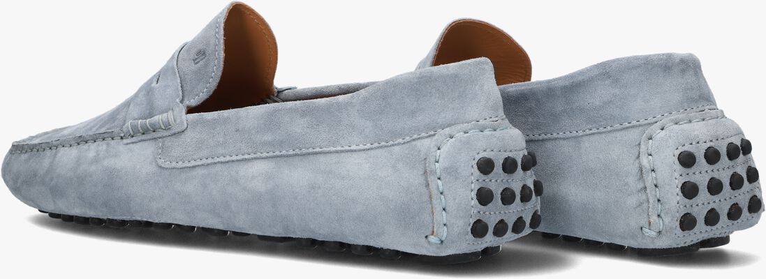 blauwe van bommel mocassins sbm-40019