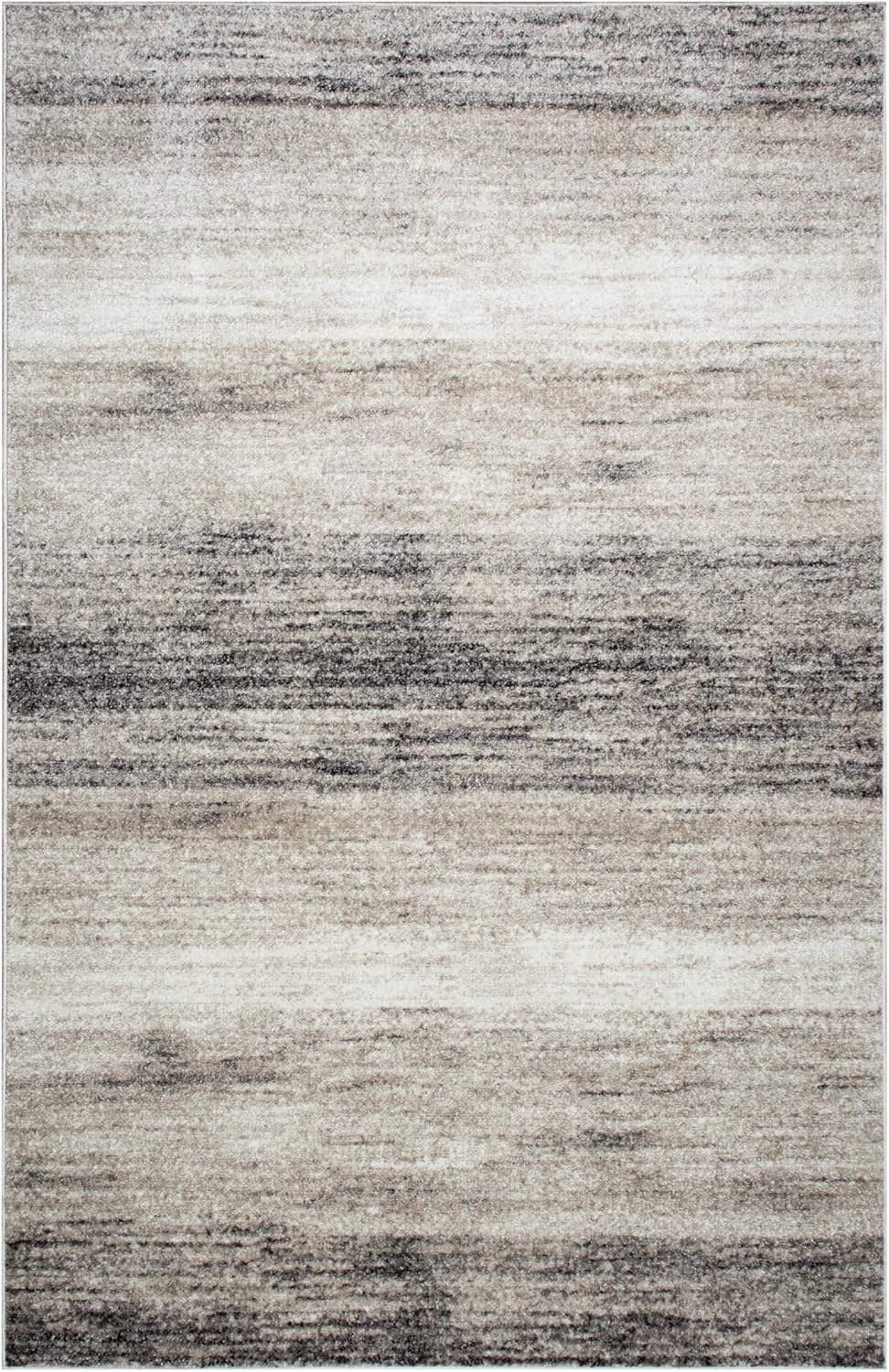 oKu-Tex Bettumrandung Set 3-teilig [67x340 cm | 2 mal 67x140 cm] Beiger Bettvorleger, meliert - weicher Kurzflor pflegeleicht - Bettvorleger Schlafzimmer - Modernes meliertes Design - Deutsche Marke