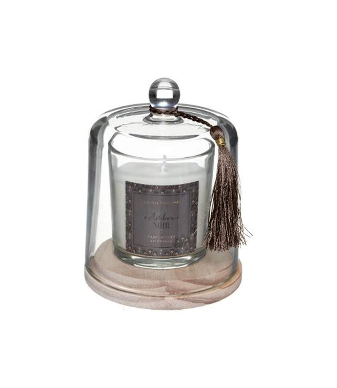 Bougie Parfumée Cloche Loli 130g Ambre Noir