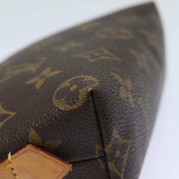 Louis Vuitton Vintage Louis Vuitton Cosmetic Pouch Brown
