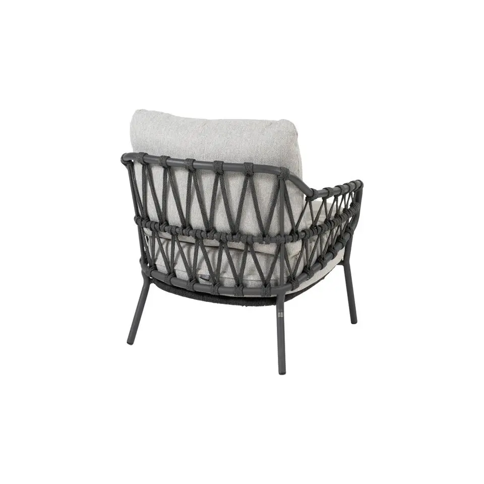 4 Seasons Calpi low dining stoel - antraciet (1 stuk)