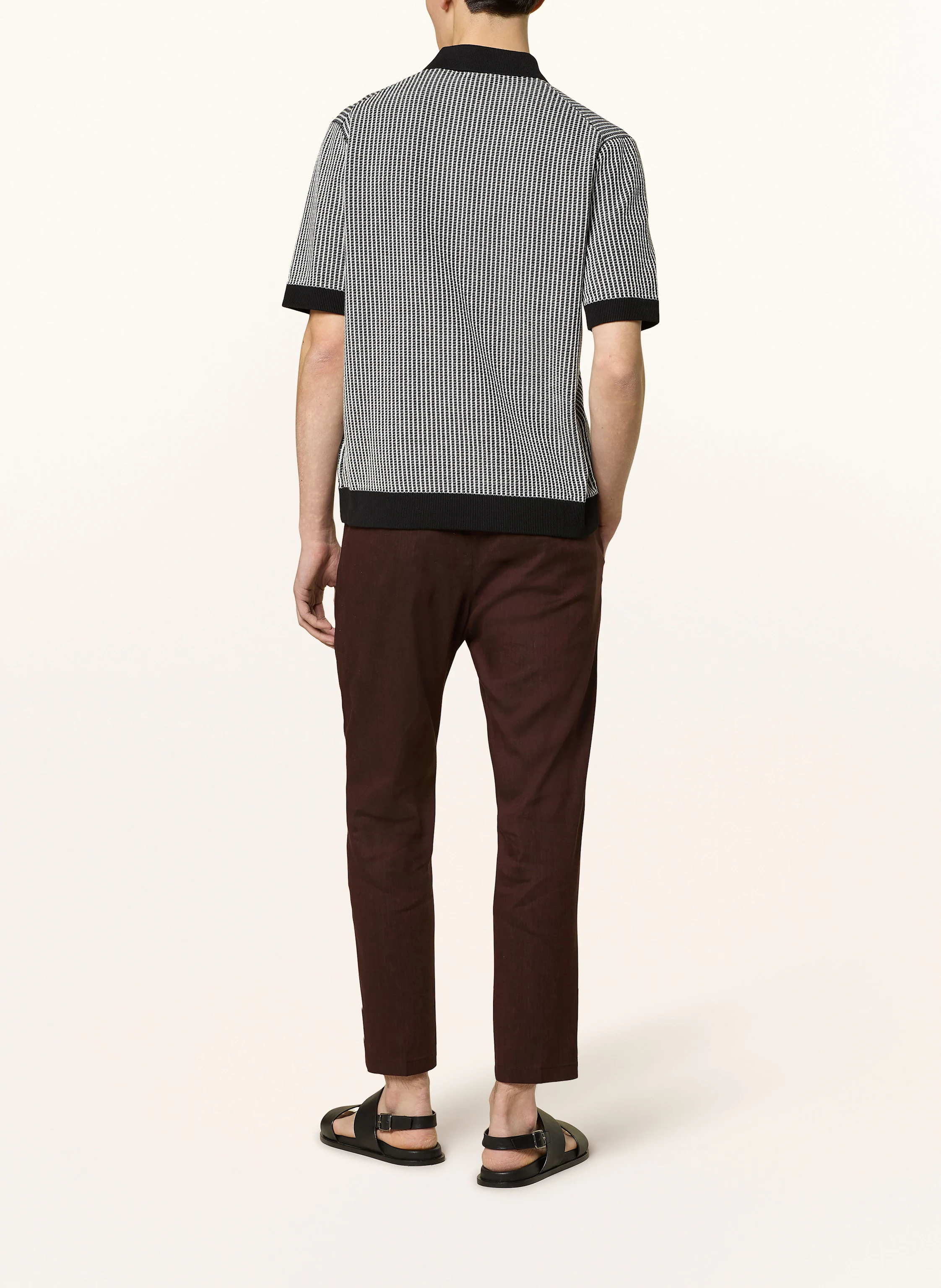 DRYKORN Anzughose CHASY Extra Slim Fit mit Leinen