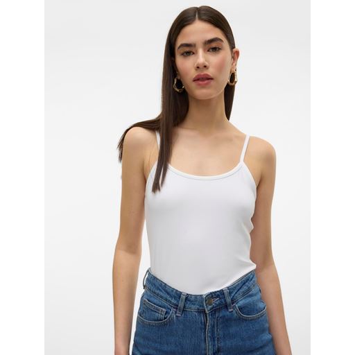 Vero Moda Million Singlet Top, Bright White, M