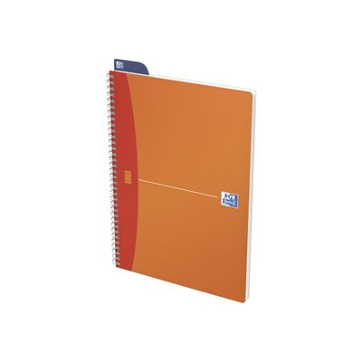 Oxford Office My Colours - Cahier polypro à spirale - A4 (21x29,7 cm) - 100 pages - petits carreaux (5x5 mm) - disponible dans différentes couleurs