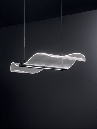 FABAS LUCE LED Balkenpendel FENICE schwarz