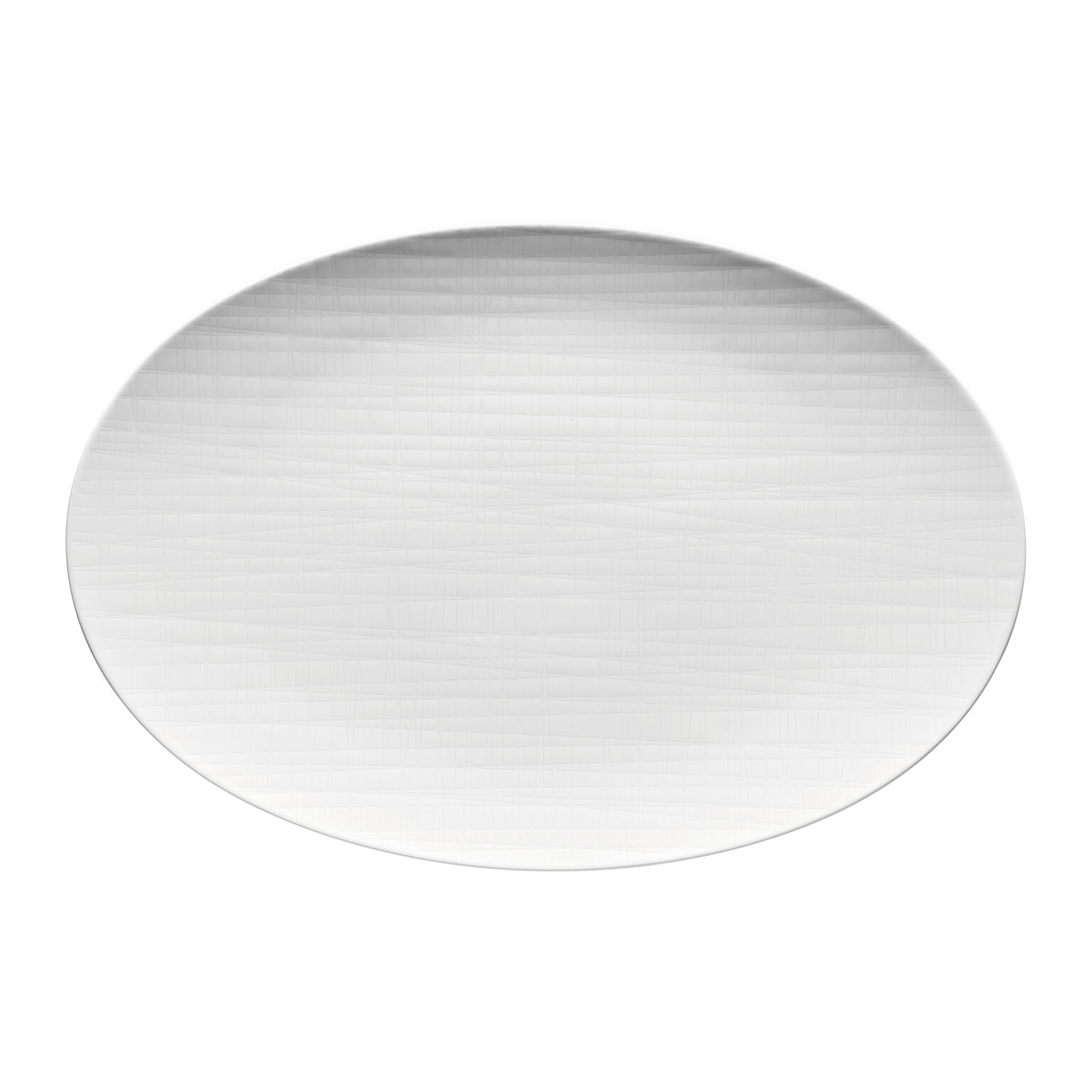 Mesh Weiss Platte 34 cm