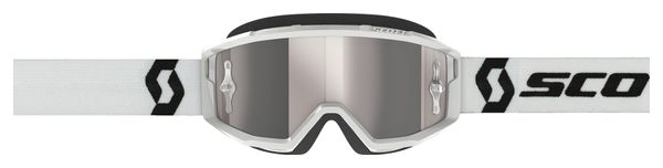Masque Scott Primal Blanc/Ecran Silver