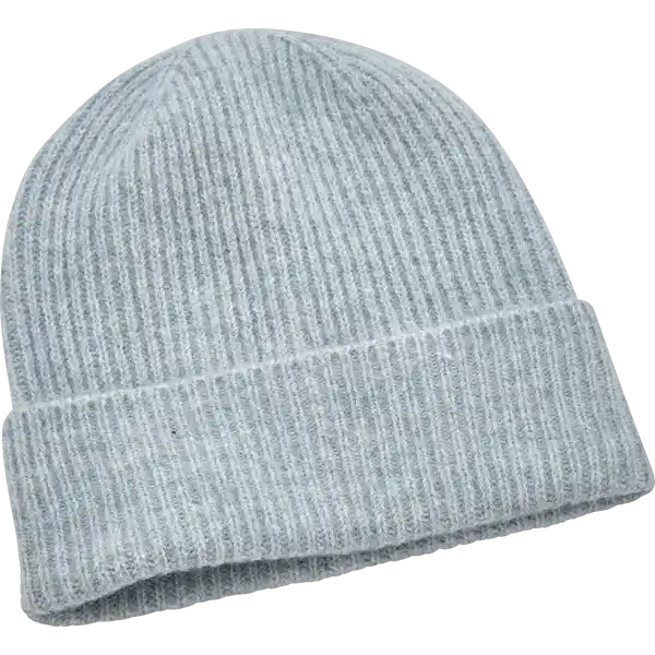 Strickmütze blau