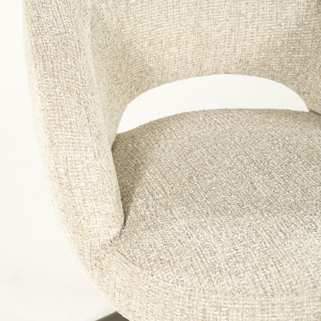 Eetkamerstoel Alissa Beige van Eleonora