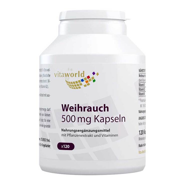 Weihrauch 500 mg Kapseln, 120 St