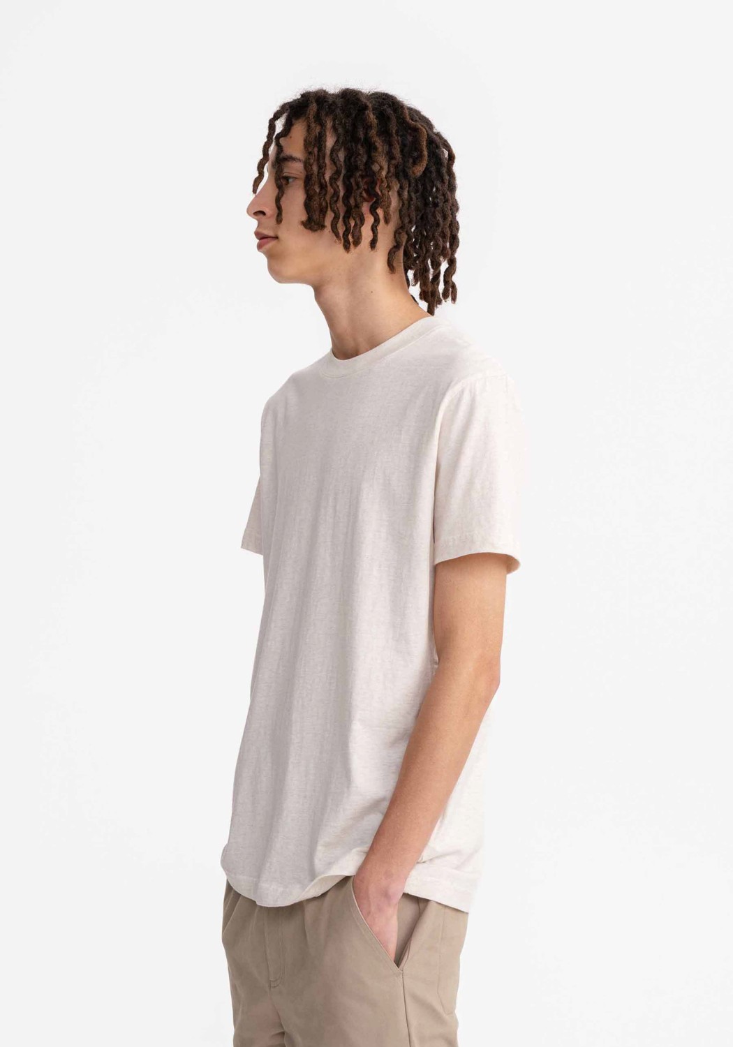 Mela T-Shirt Avan Cream Melange