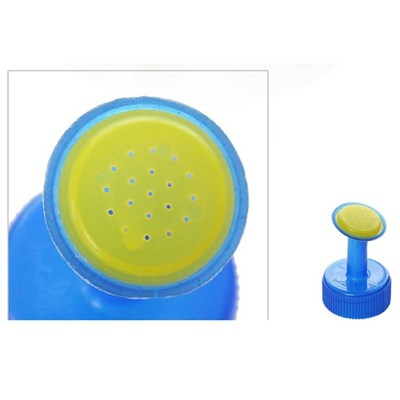 (4.5cm) Mini Flaschen Giessaufsatz Blumen Bewässerung Spritz Kannen Kopf Pflanzen Sprinklerdüse - Blau