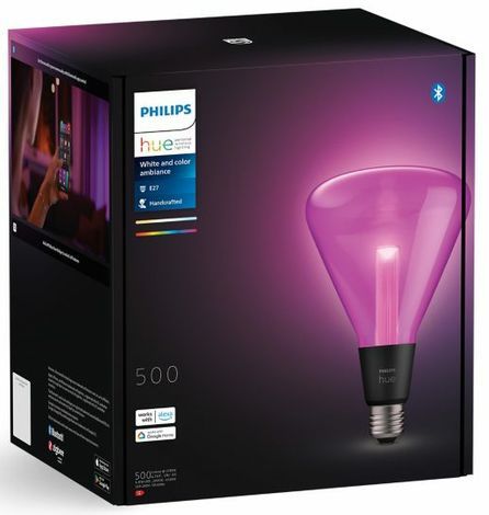 Philips Hue Lightguide Triangle - Wit en Gekleurd Licht - E27 - Slimme Verlichting