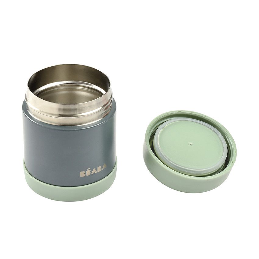 Lunchbox Thermo-portion 300 ml mineral grey - Ecru