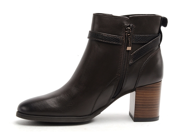 Tamaris boots bottine talons femme 2537341 marron