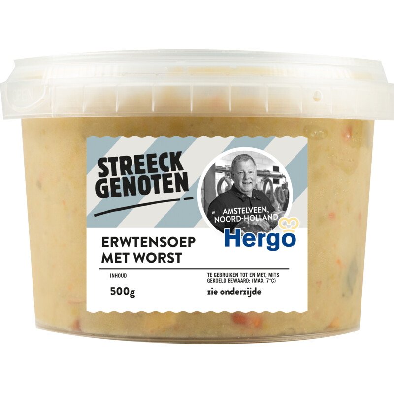 Streeckgenoten Erwtensoep met worst