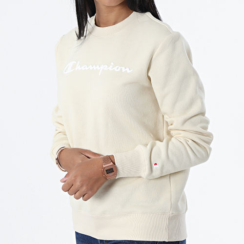 Sweat Crewneck Femme 115391 Beige