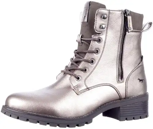 1435-603 Mustang goud - maat 43 veterboot goud - maat 43 Calandschoen