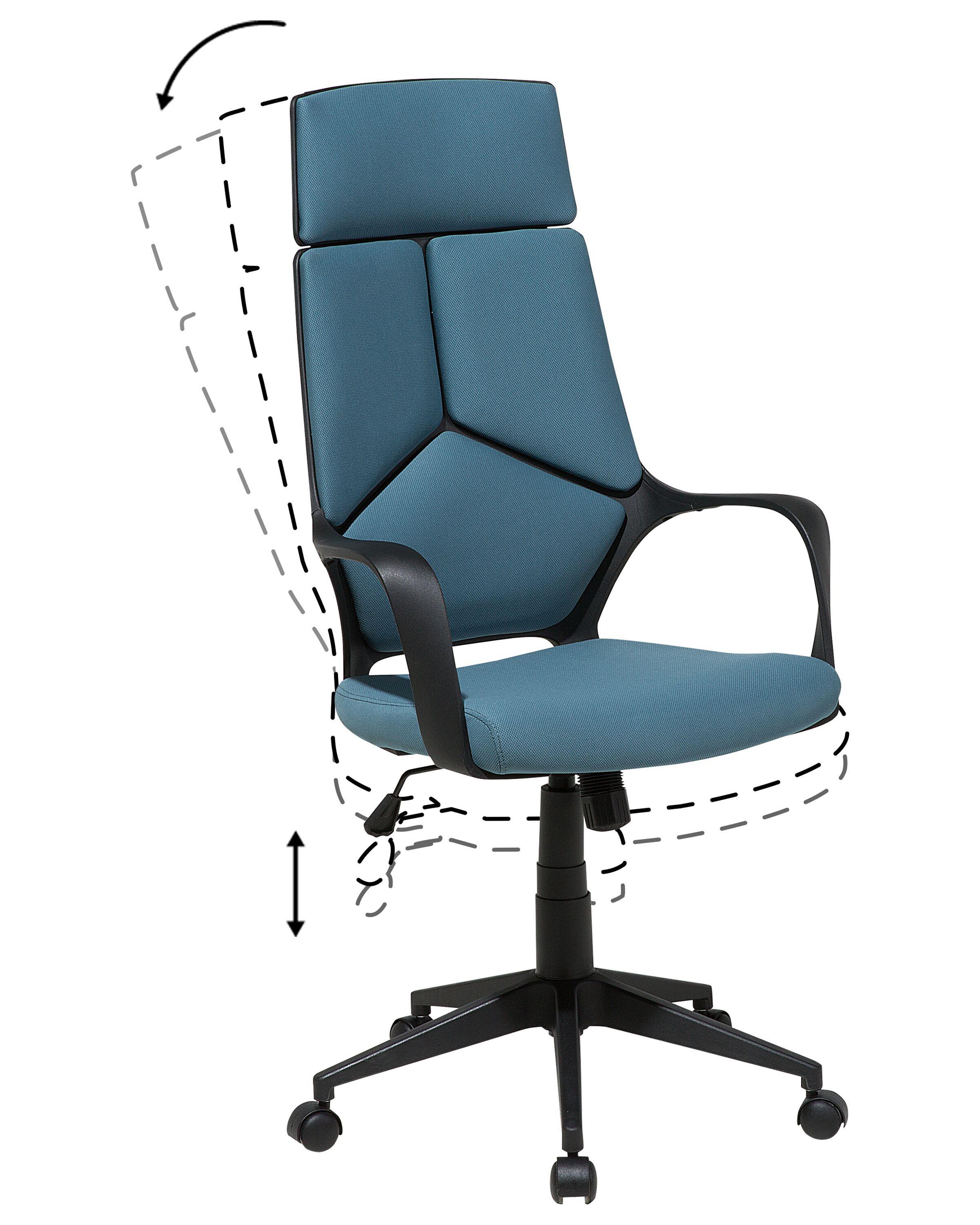 Bureaustoel DELIGHT Groenblauw