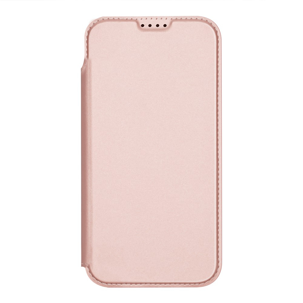 iPhone 17 Pro Max Flip Wallet Cover Leder Tasche - Rosa