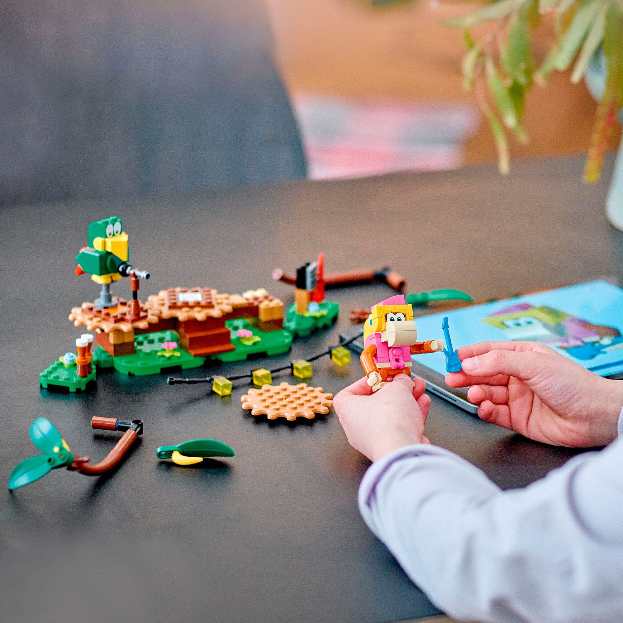 LEGO Konstruktionsspielzeug Super Mario Dixie Kongs Dschungel-Jam - Erweiterungsset