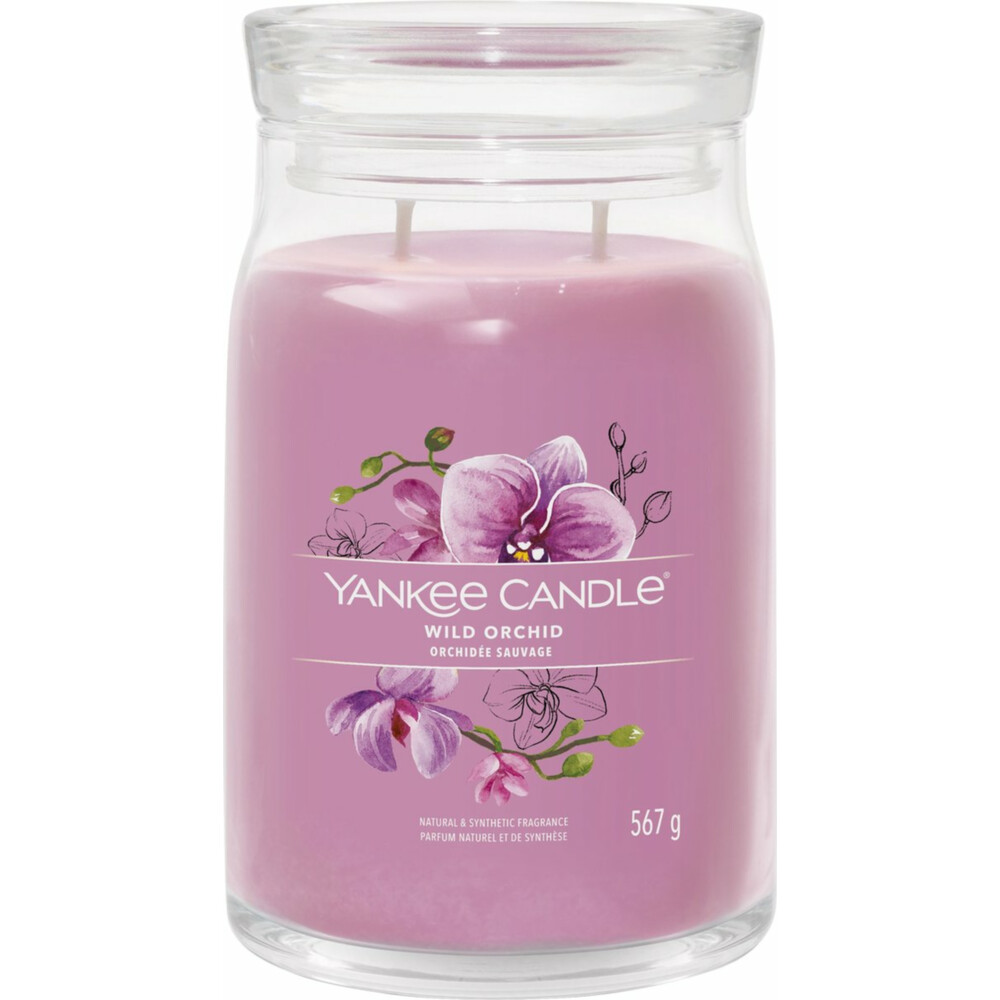Yankee Candle Geurkaars Large JarWild Orchid567 gr