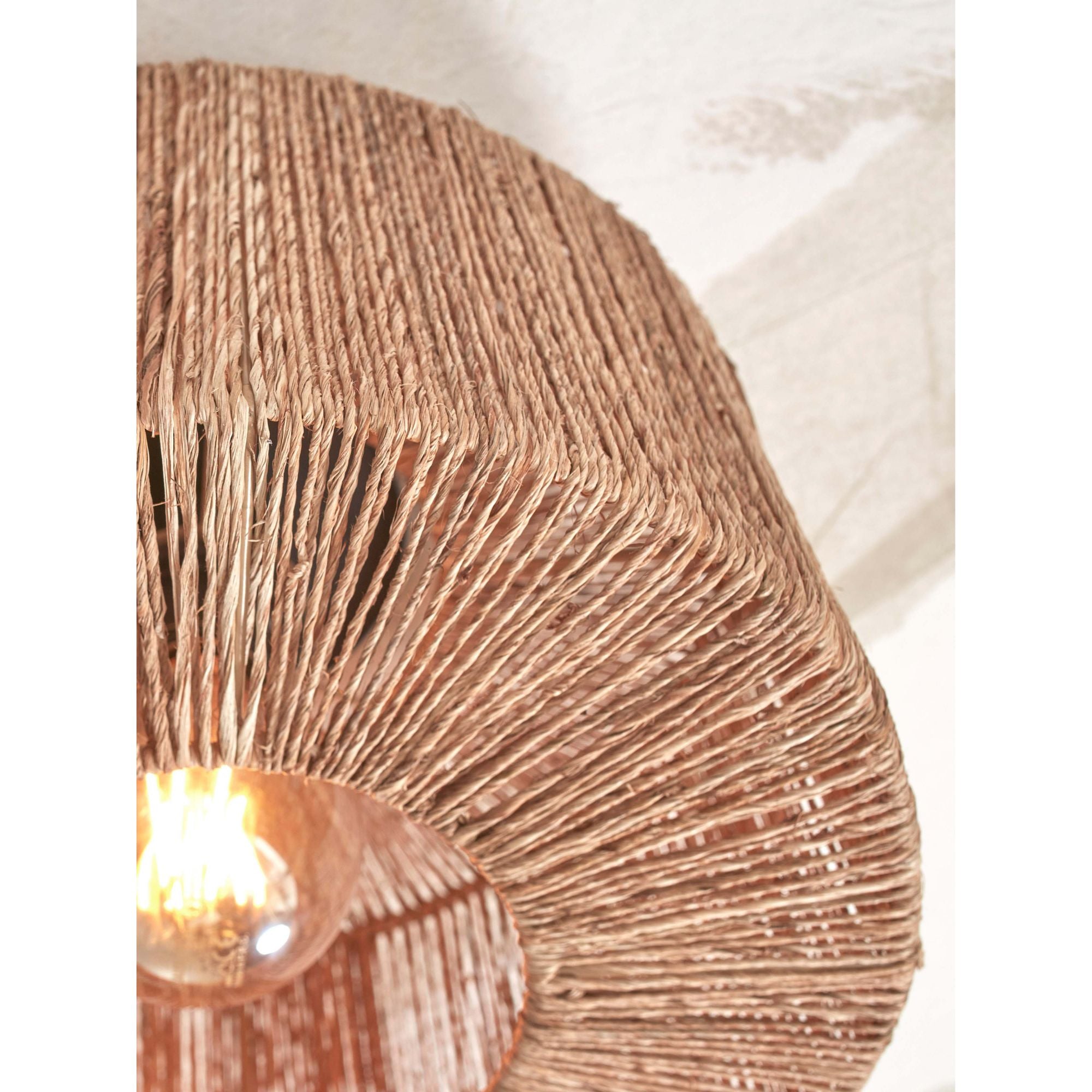 GOOD&MOJO Plafonniere Iguazu - Jute - Ã30cm