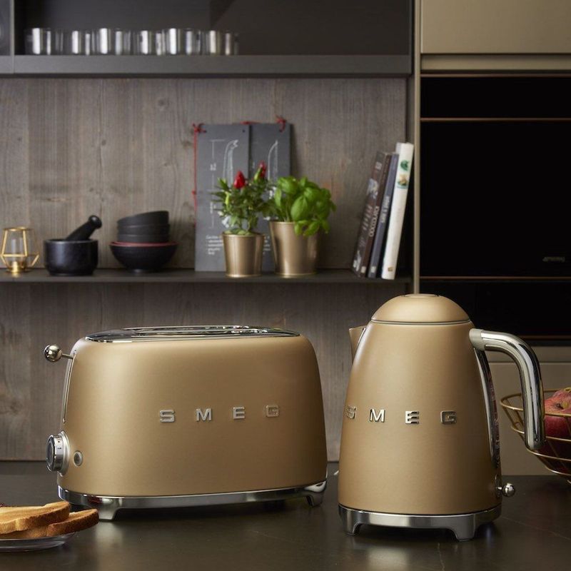 SMEG - KLF03 - Waterkoker - Roestvrij Staal - Jaren '50 Style - 1,7L