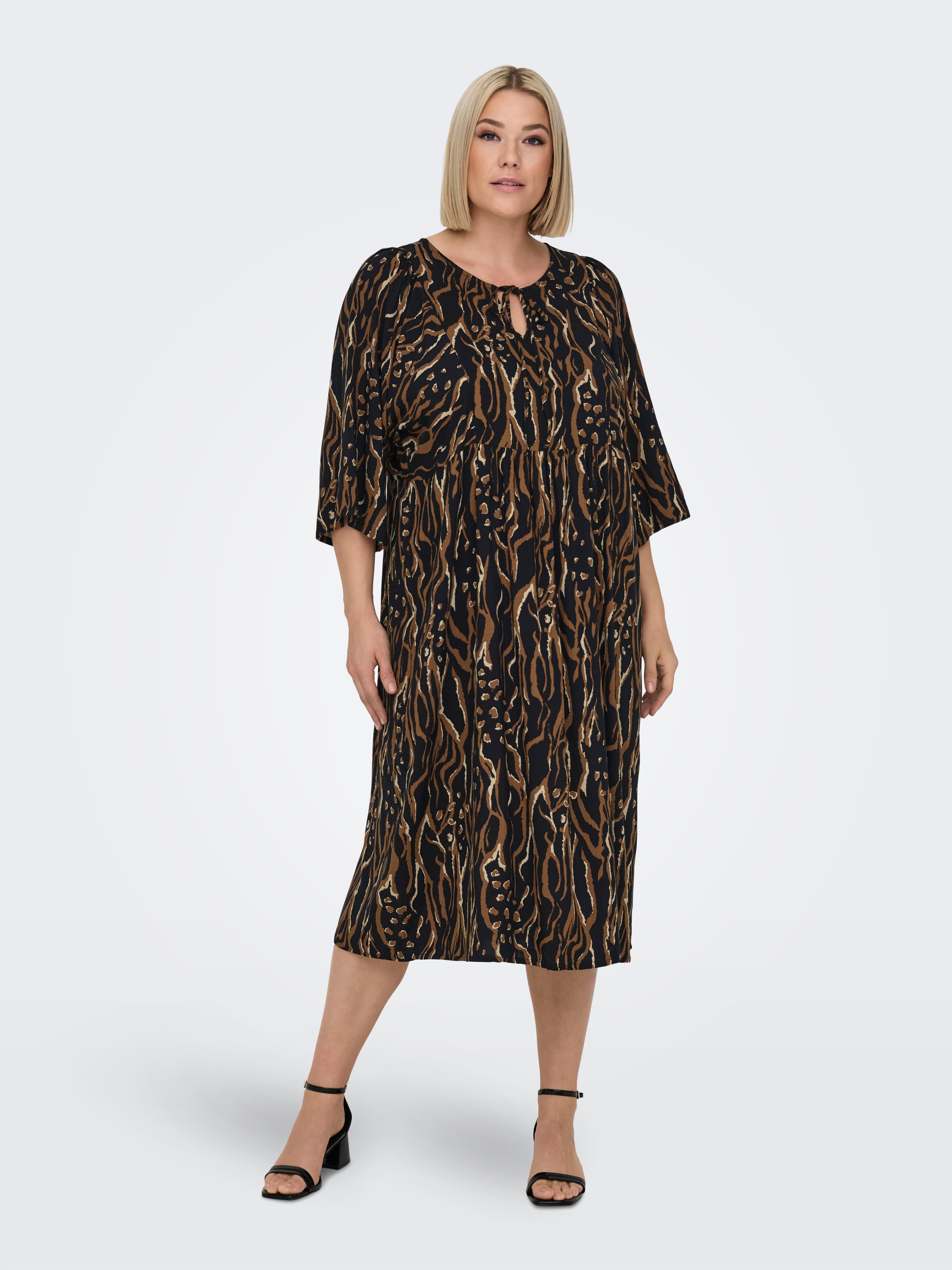 CARPEONY Langes Kleid Black