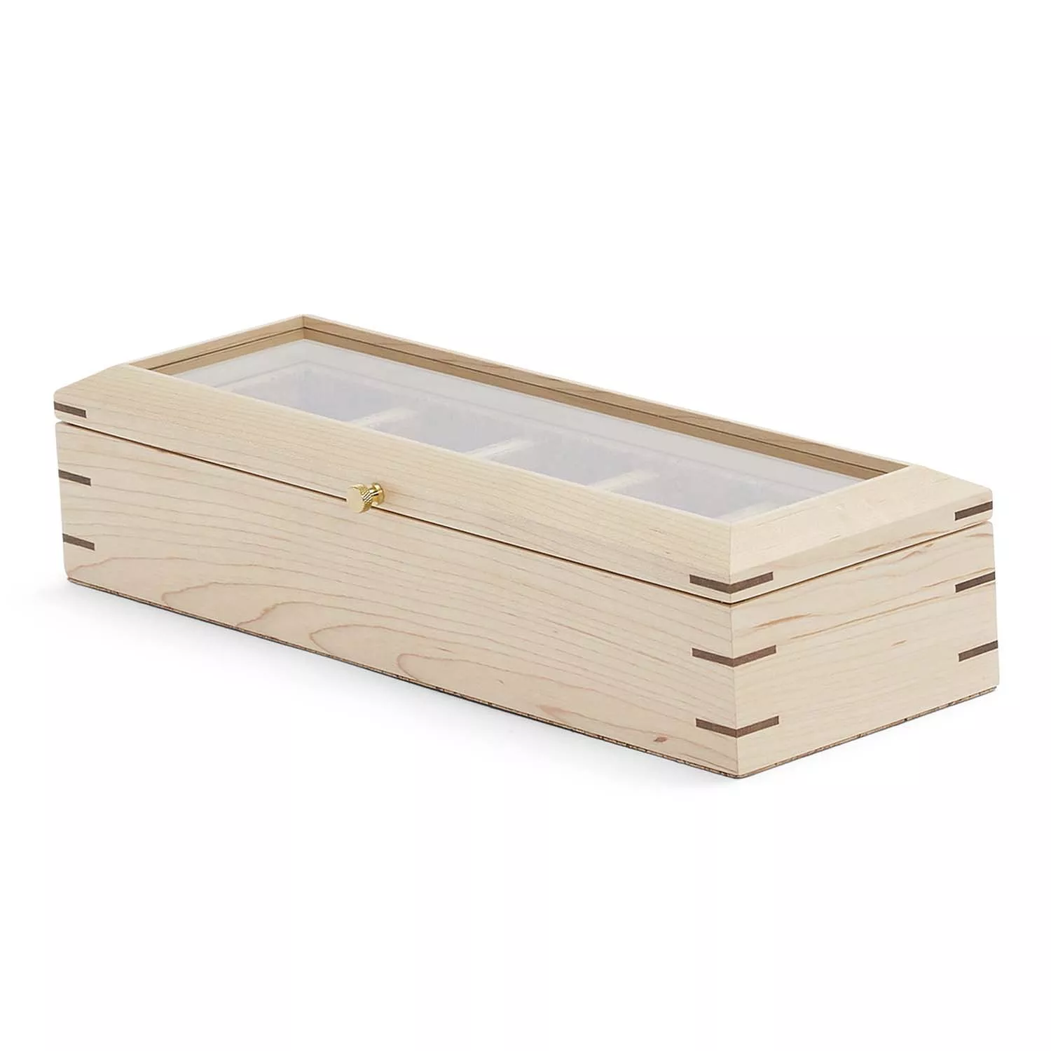 Wolf Flatiron Urboks 5 ure Brun Træ 710211