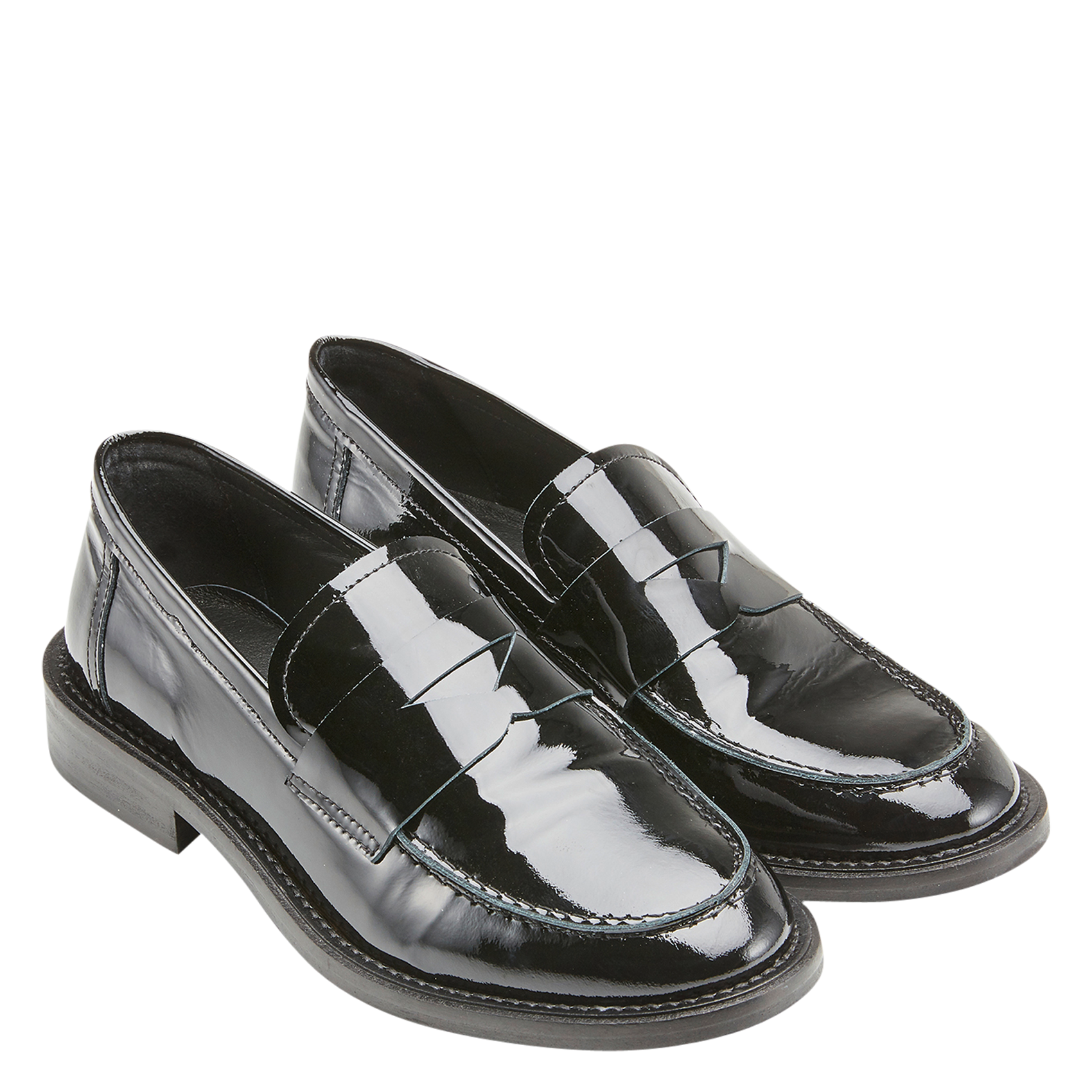 PALMA - Mocassins vernis | Noir
