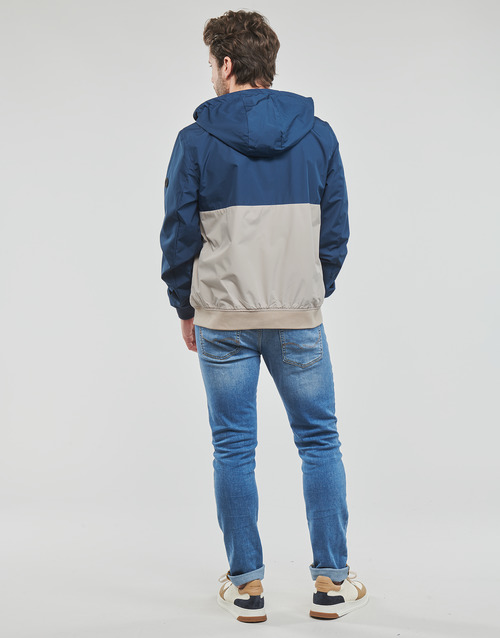Only & Sons  - ONSGAVIN LIFE HOOD JACKET OTW VD - Bleu / Blanc