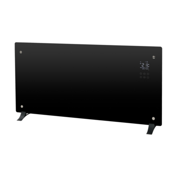 Eurom Alutherm Verre 2000 Watt Zwart met Wifi