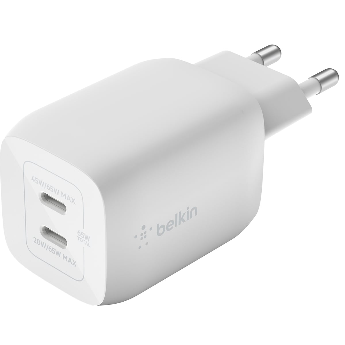 Belkin 65W Dual USB-C lader