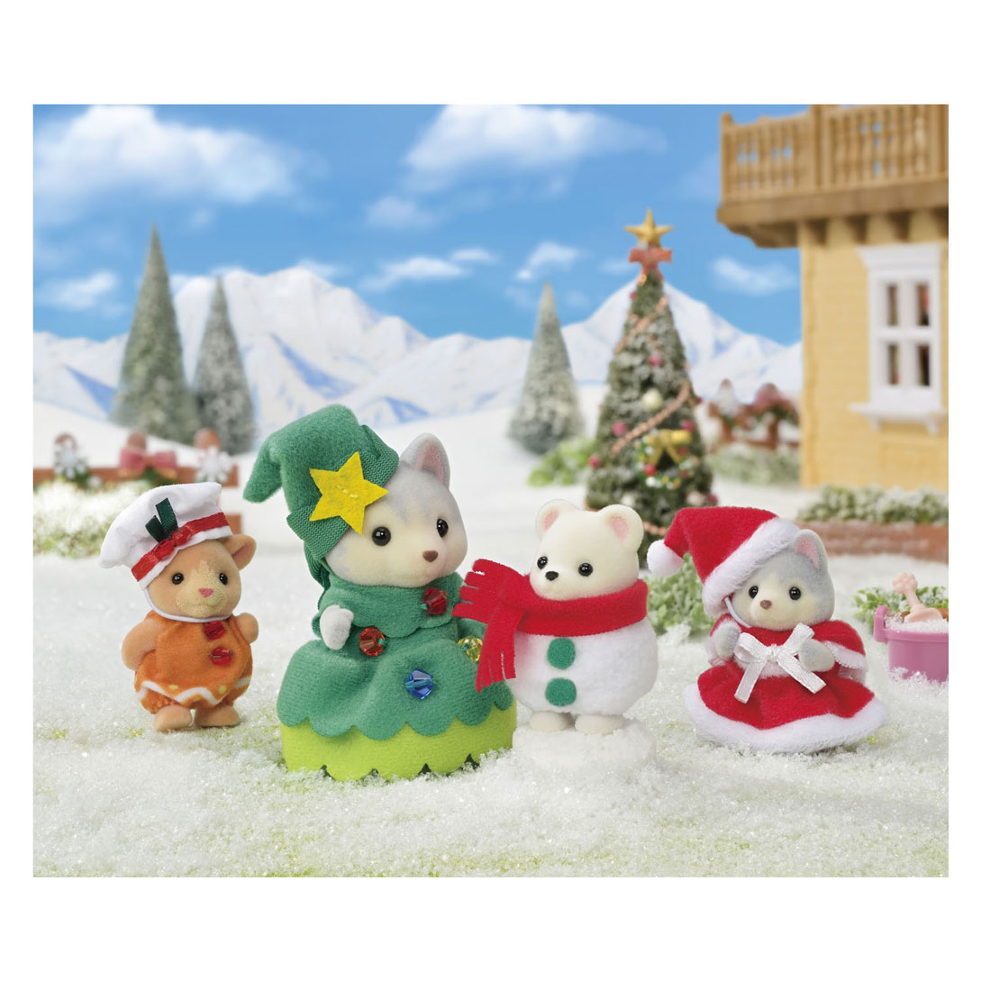 Sylvanian Families 5710 Vrolijke Kerstvrienden