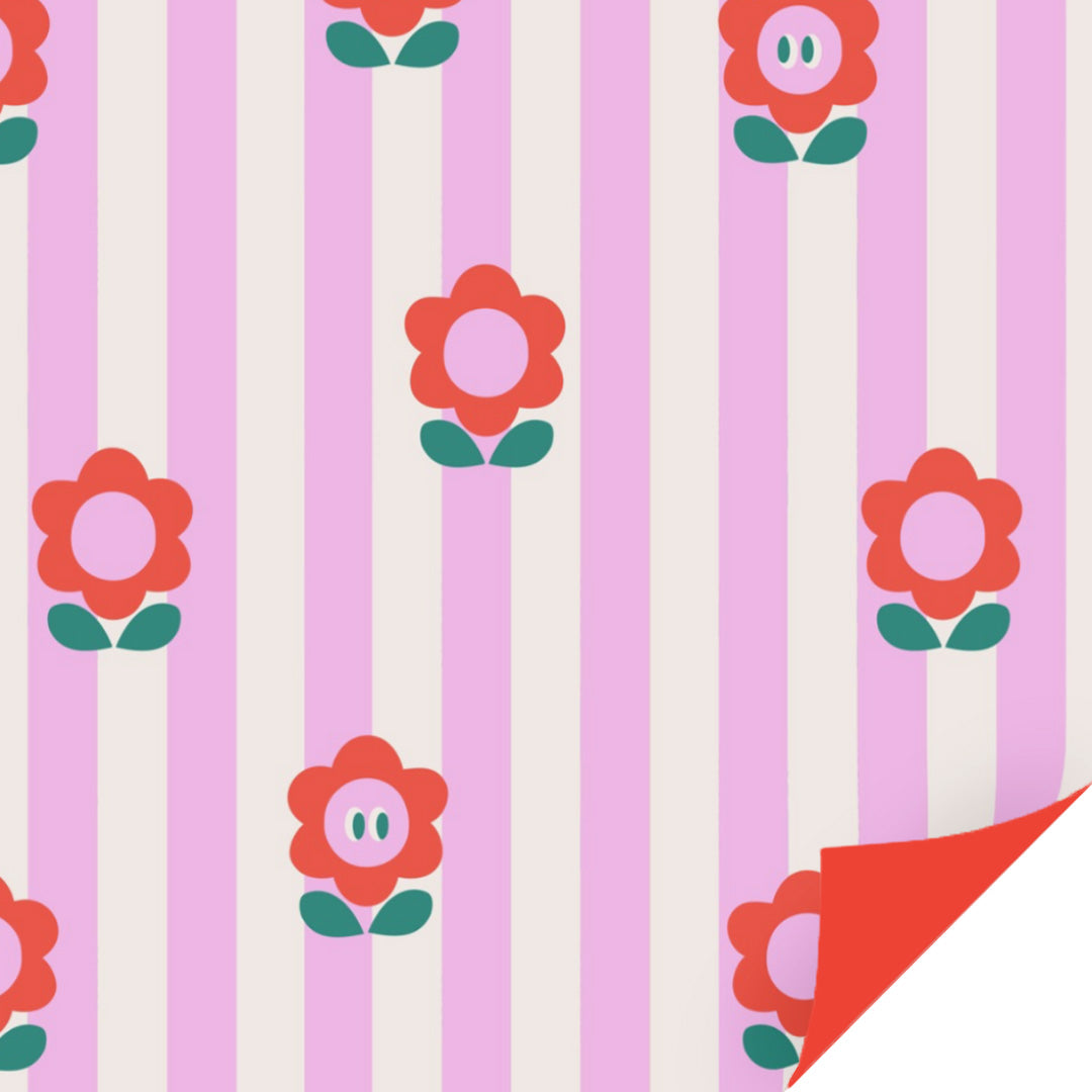 ole inpakpapier anne pascal - flowers - 3 m