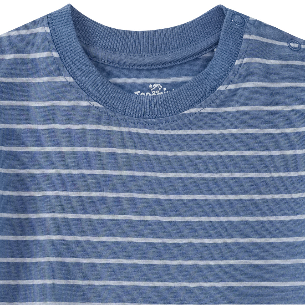 Topomini Baby T-Shirt mit Dino-Motiven blau