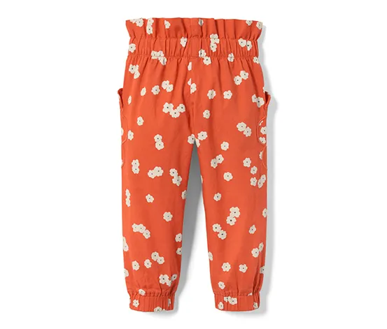 Kleinkind-Schlupfhose, Blumen-Alloverprint