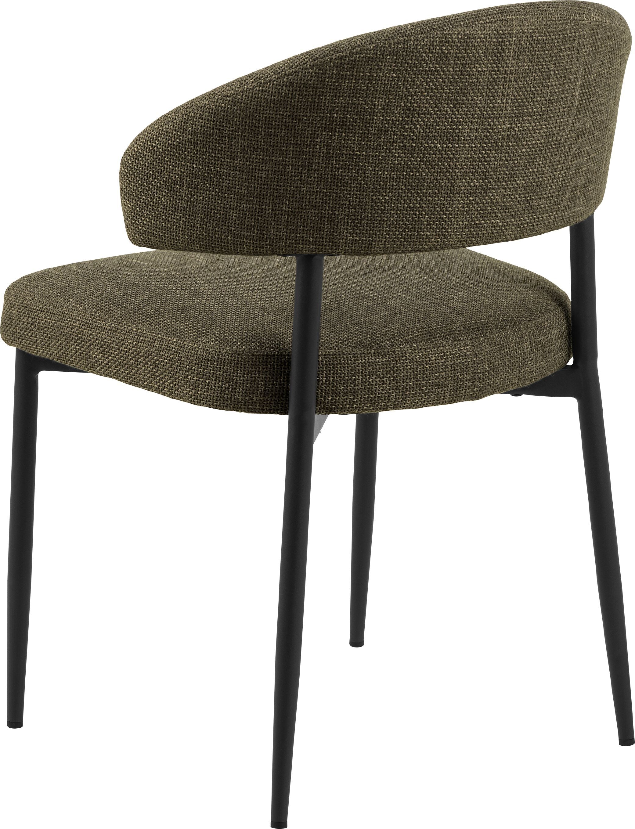 LAIRA Stuhl - Grün / B: 56.0 cm x T: 55.0 cm x H: 77.0 cm